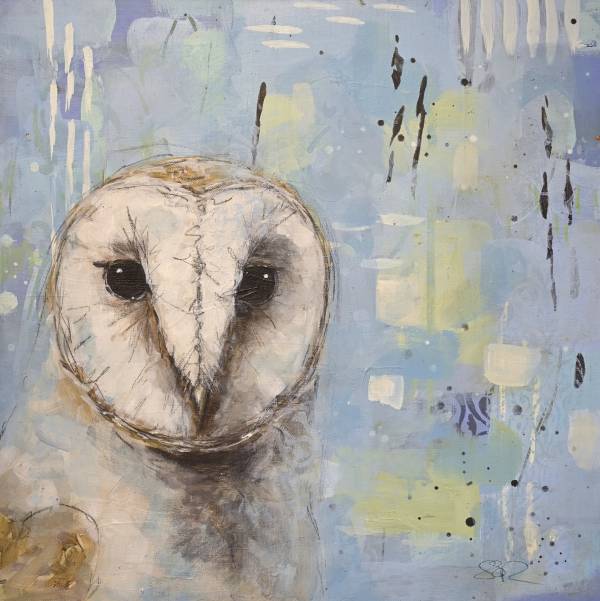- Mixed Media on Canvas, Painting by Suzy Sharpe, measuring 50 x 50 cm (H x W) £475